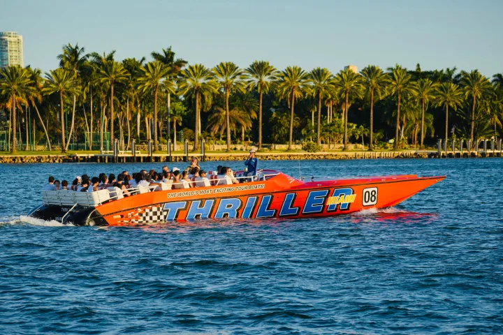 a large boat in a body of water